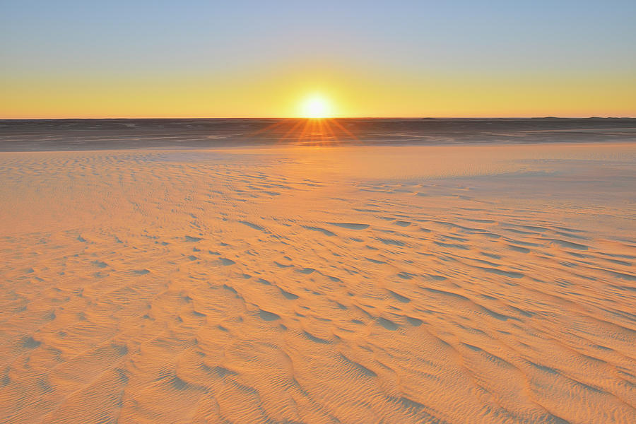 Sunset In Desert Photograph by Raimund Linke