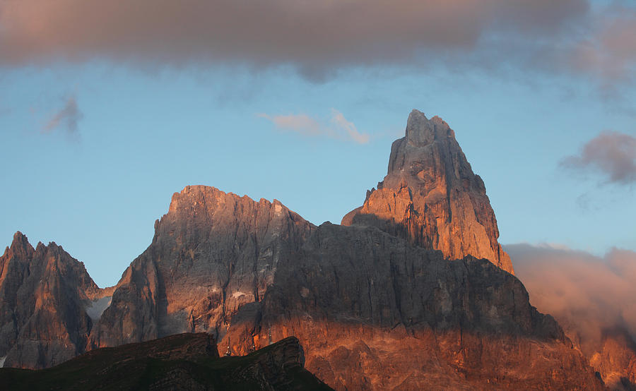 Sunset in Dolomites Photograph by Lorenzo Tonello | Fine Art America