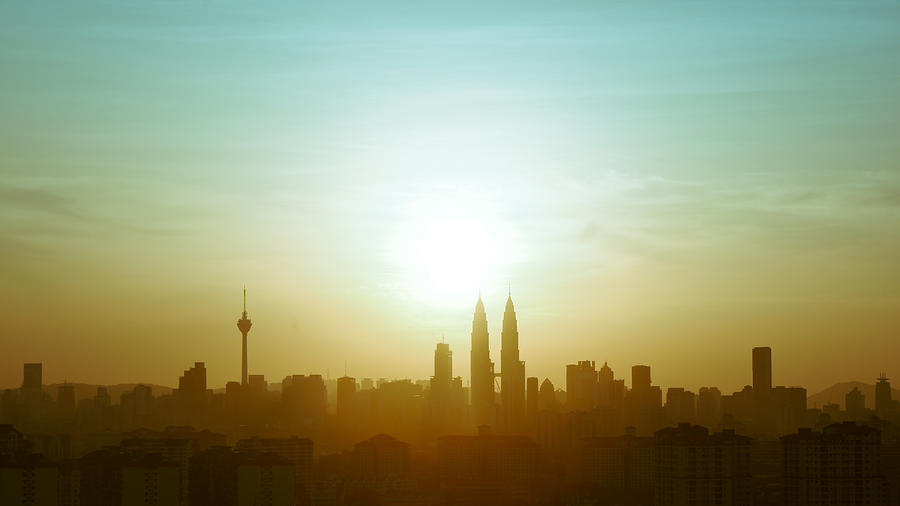 Sunset In Kuala Lumpur Photograph By Shaiful Zamri Masri