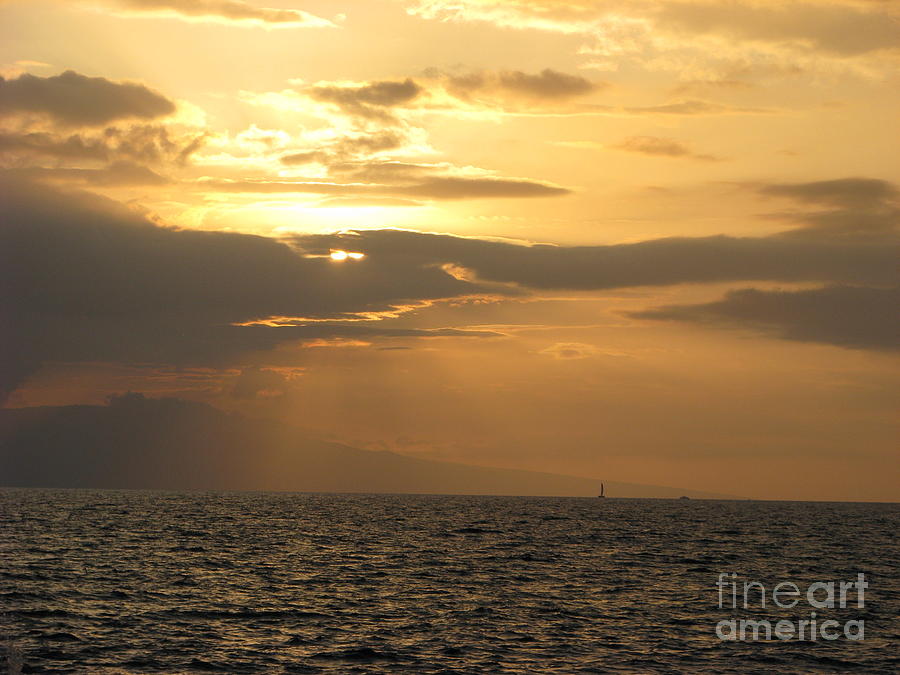 Sunset in Maui 2 Photograph by Michael Krek