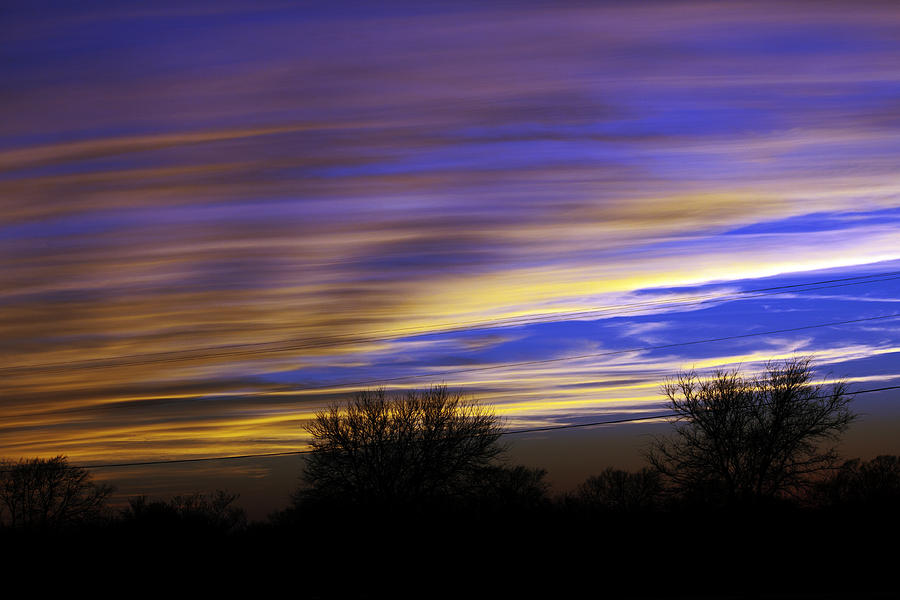 Sunset in Melissa 1 Photograph by Edward Hawkins II