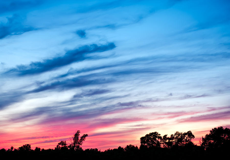 Sunset in Ontario Canada Photograph by Marek Poplawski