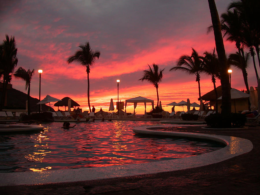Sunset In Paradise Photograph by Shane Bechler