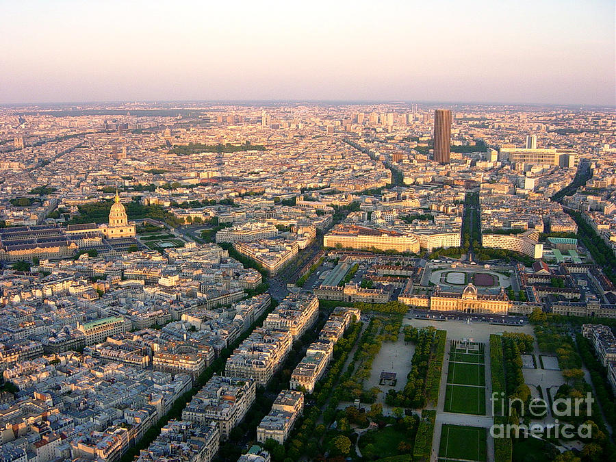 Paris Photograph - Sunset in Paris by Deborah Smolinske