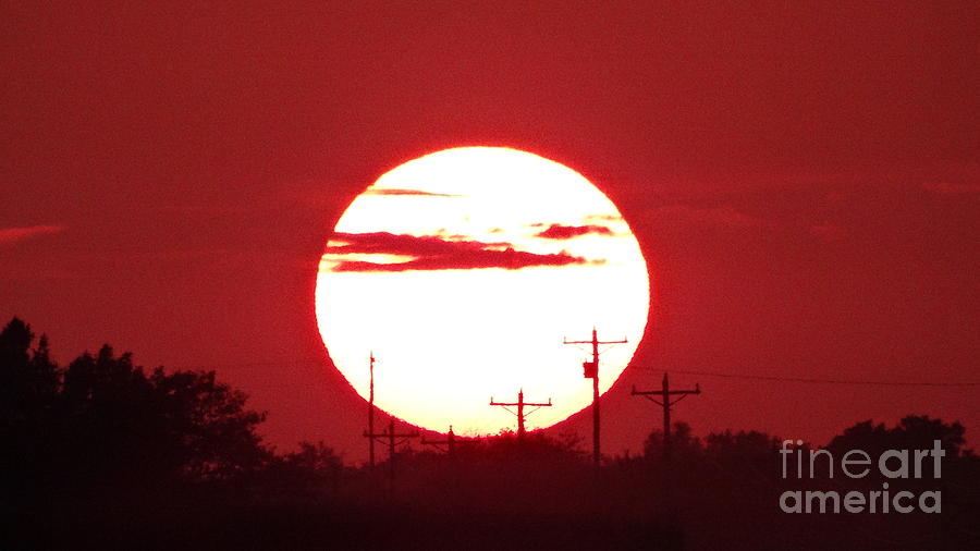 Sunset Photograph - Sunset in September by J L Zarek
