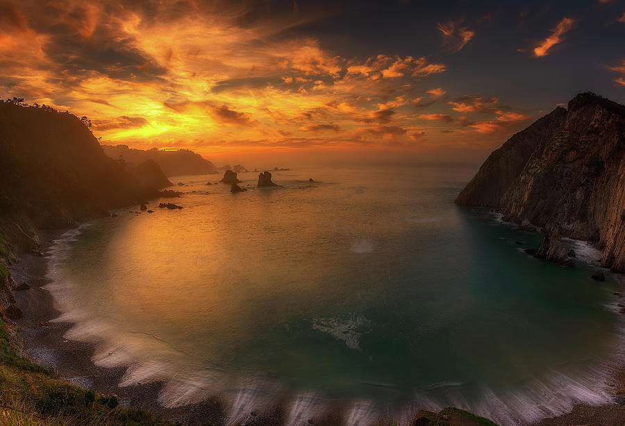 Landscape Photograph - Sunset In Silence by Alfonso Maseda Varela Landscape Photograph - Sunset In Silence by Alfonso Maseda Varela