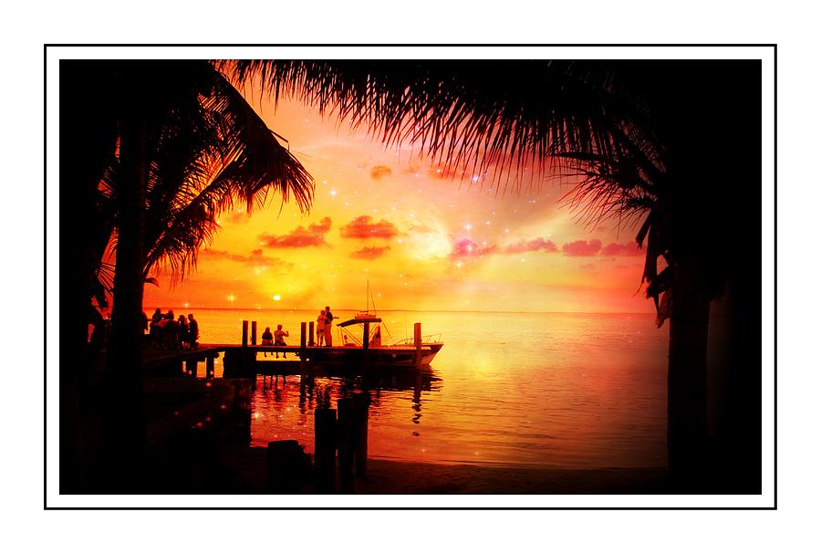 Sunset Key Largo Florida - 1 Photograph by Larry Mulvehill