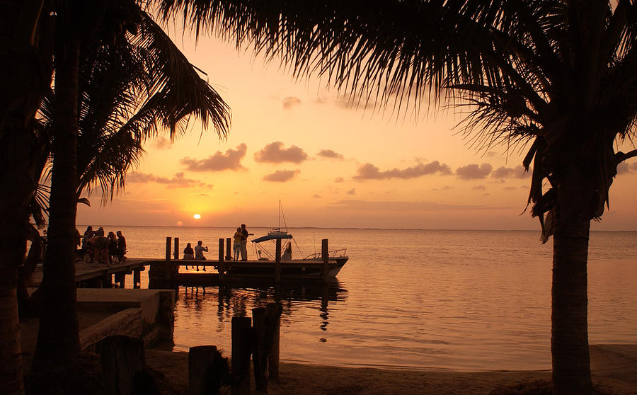 Sunset Key Largo Florida -3 Photograph by Larry Mulvehill
