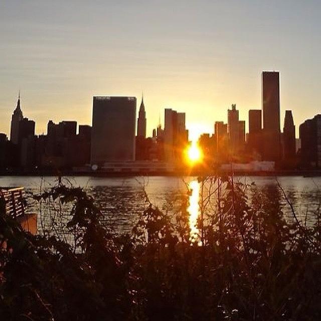 Sunset Photograph - #sunset #lic #longislandcity #ny by Picture This Photography
