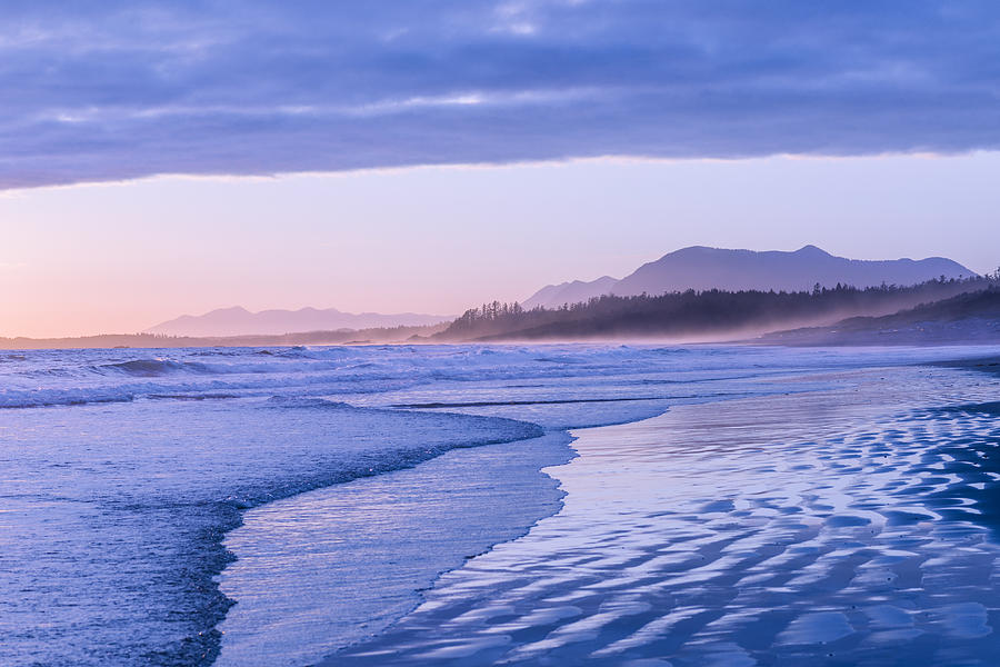 Sunset Long Beach Pacific Rim National Park Vancouver Island