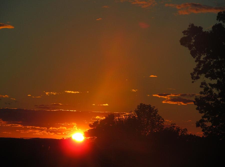 Sunset Photograph by Loretta Pokorny