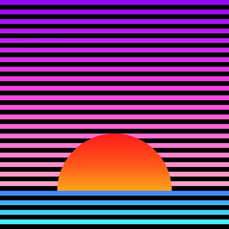 Sunset Digital Art by Lyle Hatch