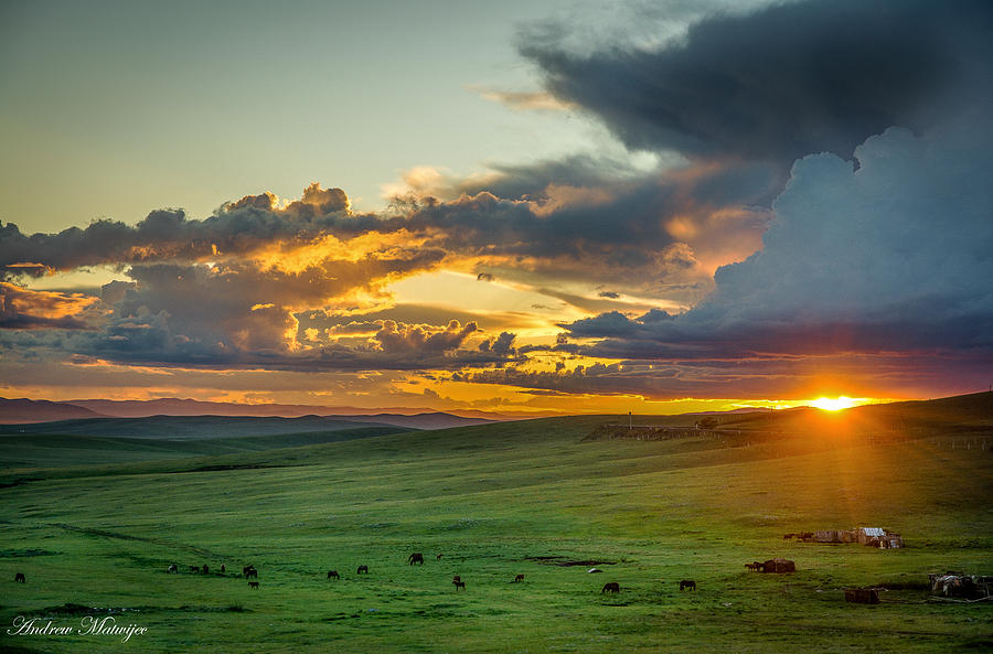 Sunset Majesty Photograph by Andrew Matwijec