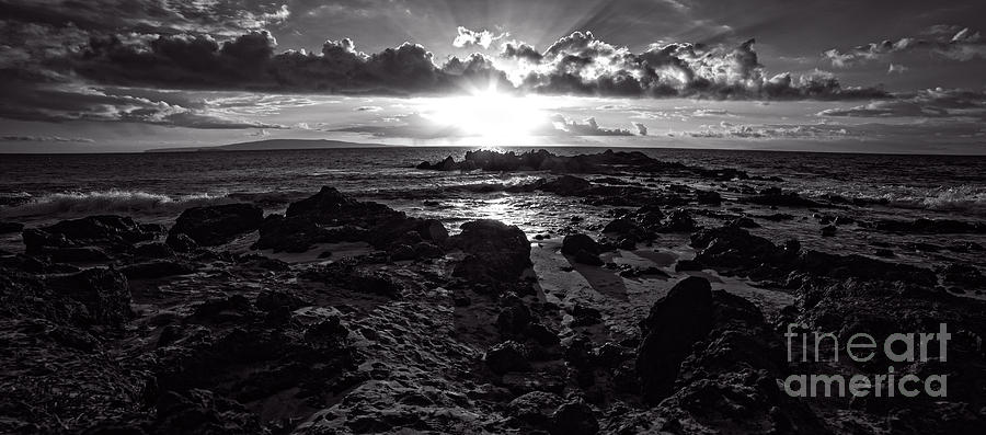 Sunset Maui Hawaii Photograph by Edward Fielding