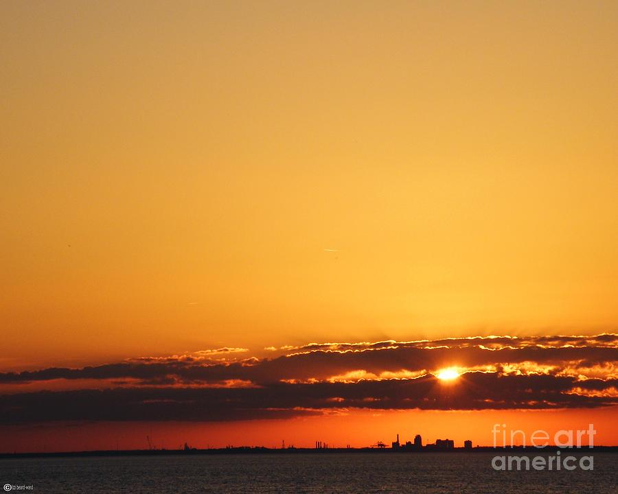Sunset Mobile Bay Photograph by Lizi Beard-Ward