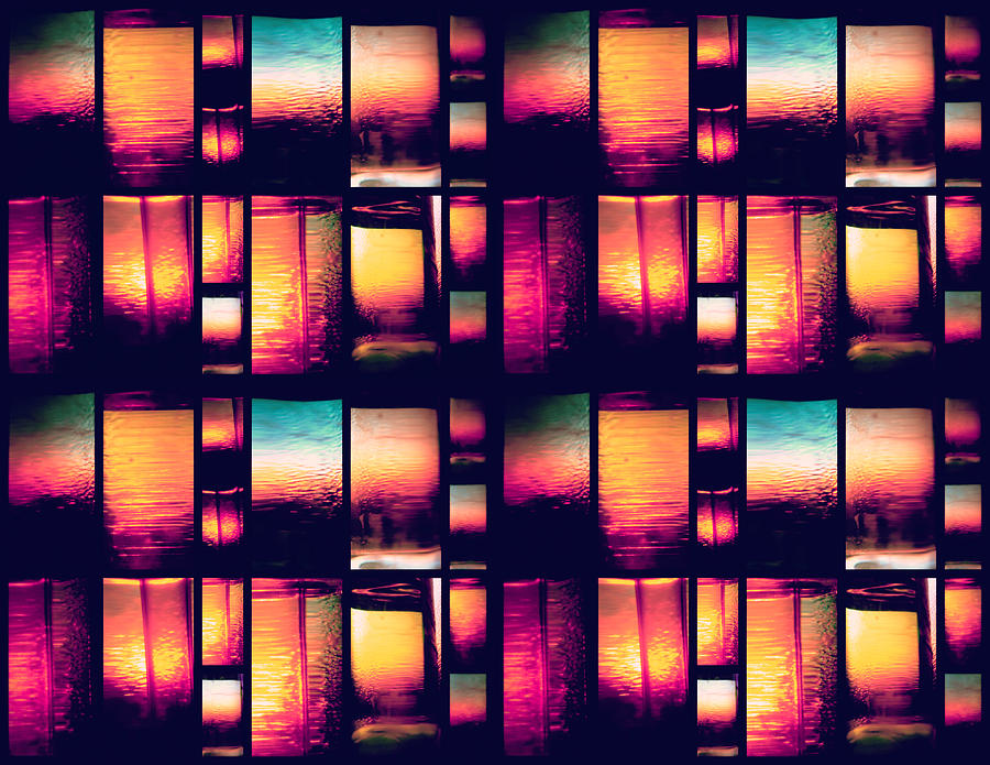 Sunset Mosaic II Photograph by Aurelio Zucco