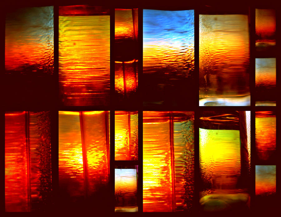 Sunset Mosaic IX Photograph by Aurelio Zucco