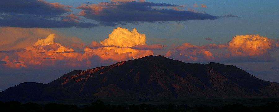 Sunset Mountain Photograph by Lori Seaman