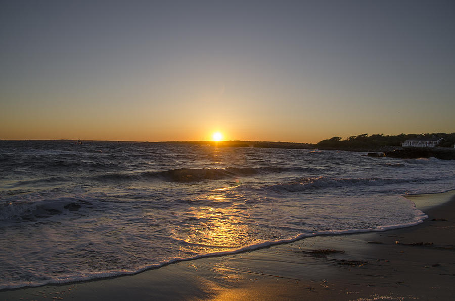 Sunset Newport Rhode Island Photograph by Bill Cannon