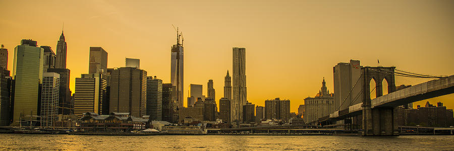 Sunset NY Photograph by Theodore Jones