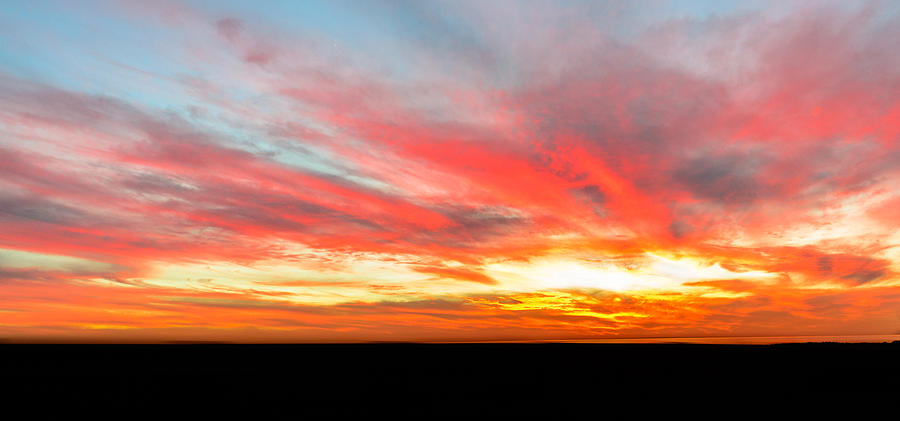 Sunset of Fire Photograph by Jason Chu