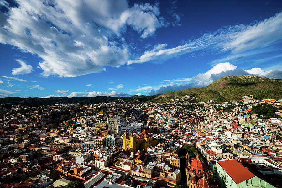 Sunset Of Guanajuato Photograph by Qianli Zhang Sunset Of Guanajuato Photograph by Qianli Zhang