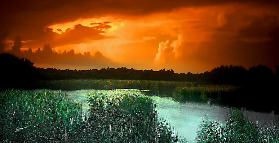 Sunset on Eco Pond Photograph by Phil Jensen
