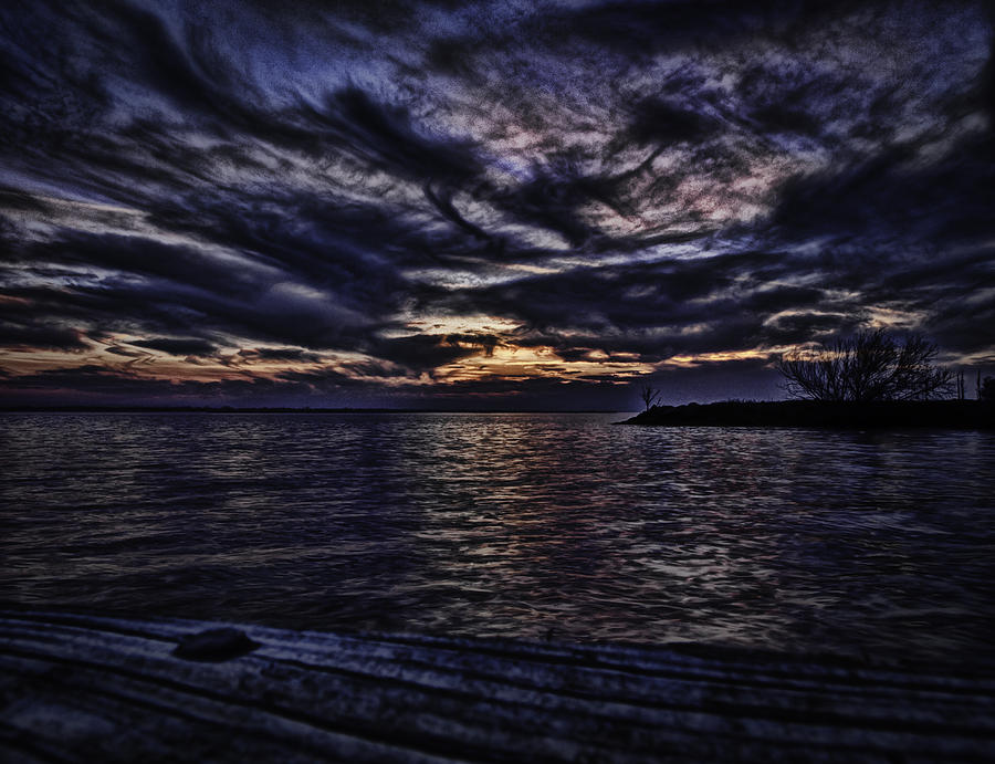 Sunset on Lake Poygan 4 Photograph by Thomas Young