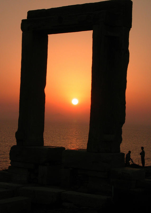 Sunset on Naxos Island Greece  Photograph by Colette V Hera Guggenheim