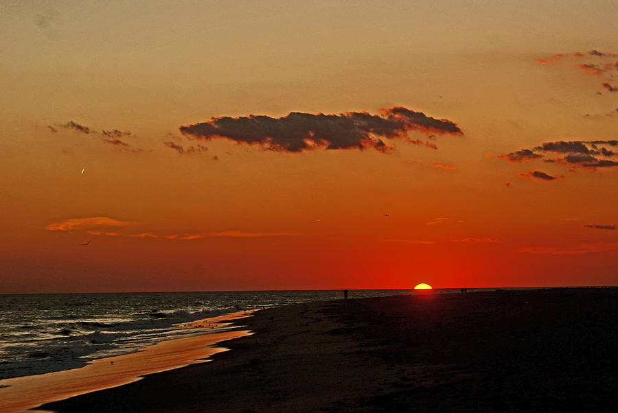 Sunset on The Beach Photograph by Bill TALICH