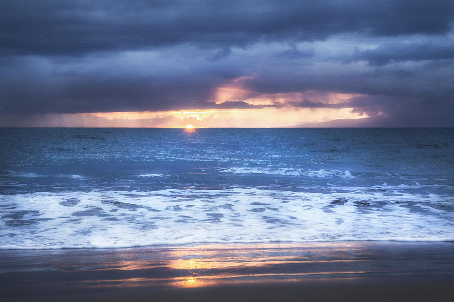 Sunset On The Pacific Ocean Photograph by Theresa Tahara