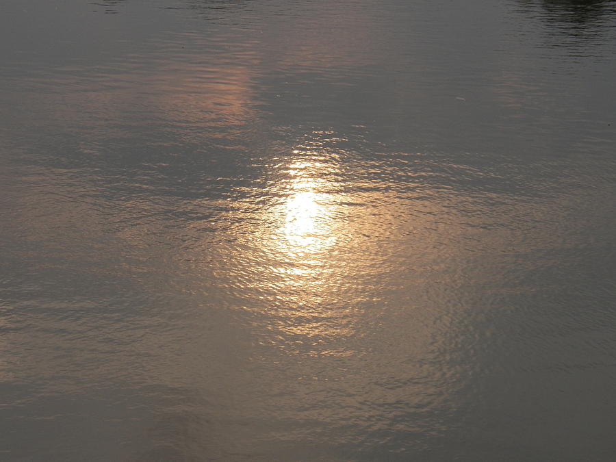 Sunset on Water II Photograph by Corinne Elizabeth Cowherd