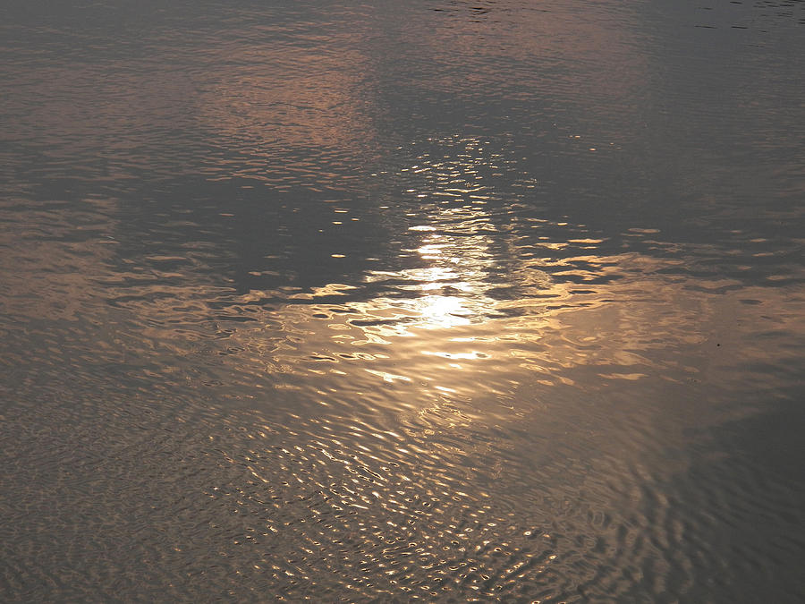 Sunset on Water III Photograph by Corinne Elizabeth Cowherd
