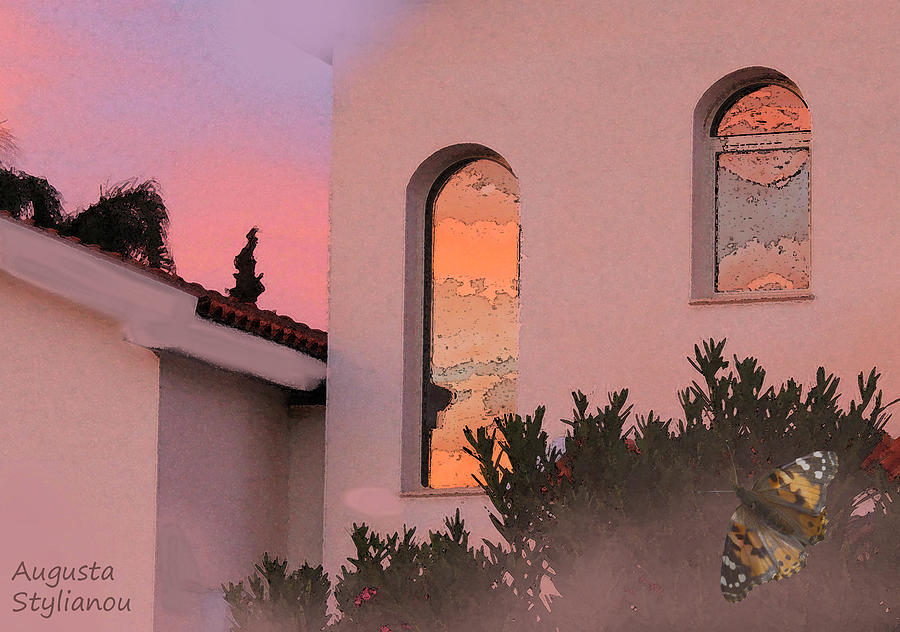 Sunset on Windows Photograph by Augusta Stylianou
