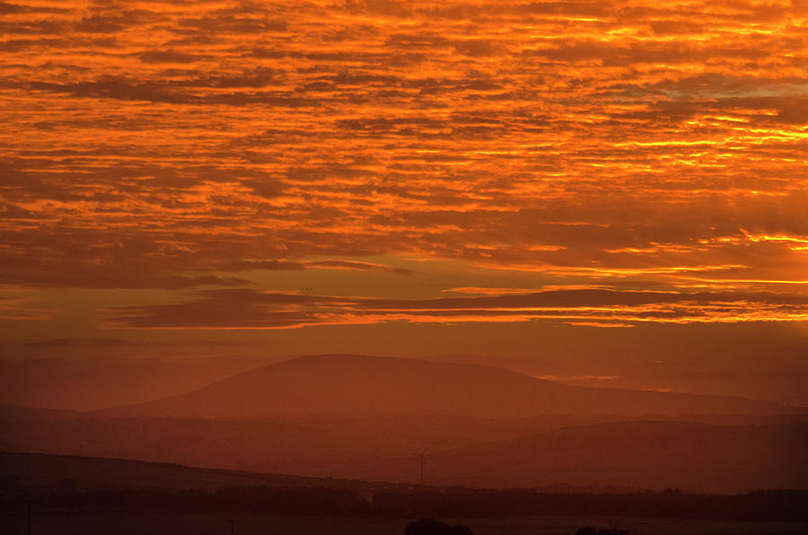 Sunset Over Banffshire, Scotland Photograph by Mark A Leman