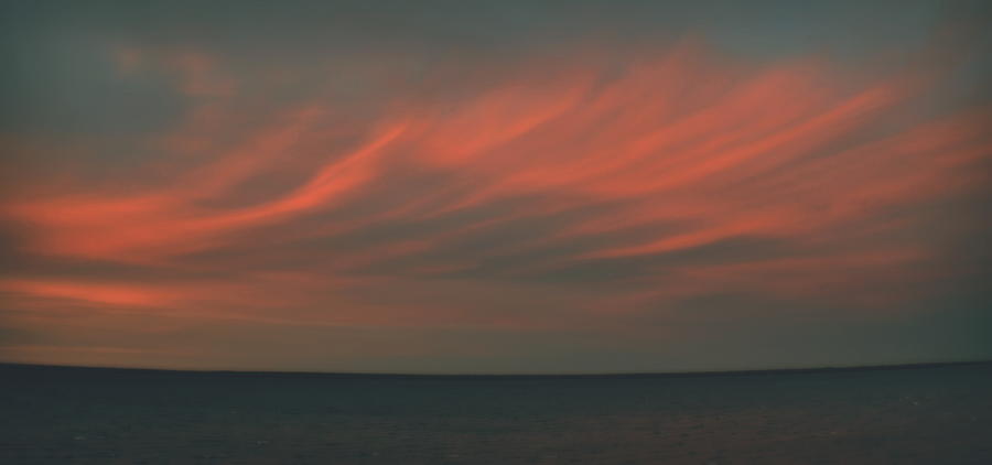 Sunset over Boisblanc Photograph by Marysue Ryan