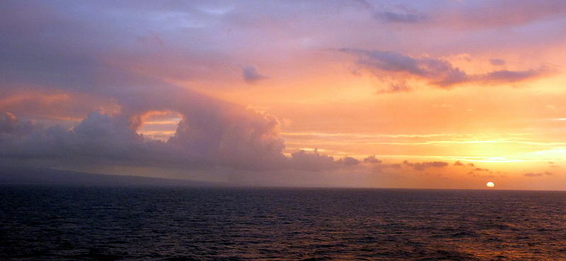 Sunset Photograph - Sunset over Cuba by John Potts