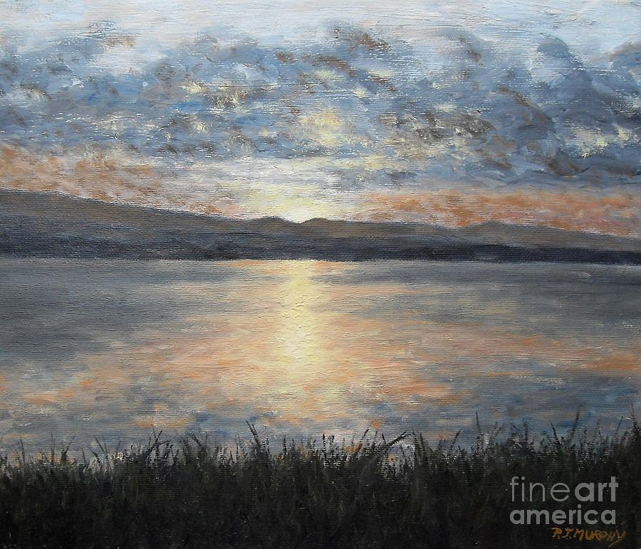 Sunset Painting - Irish Landscape 23 by Patrick J Murphy