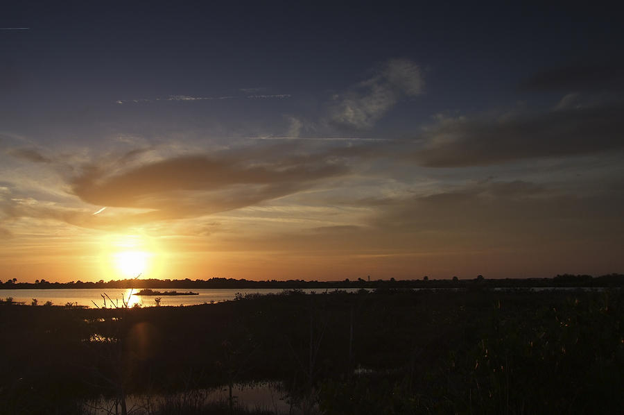 Sunset Photograph - Sunset Over Florida 03 by Phil And Karen Rispin