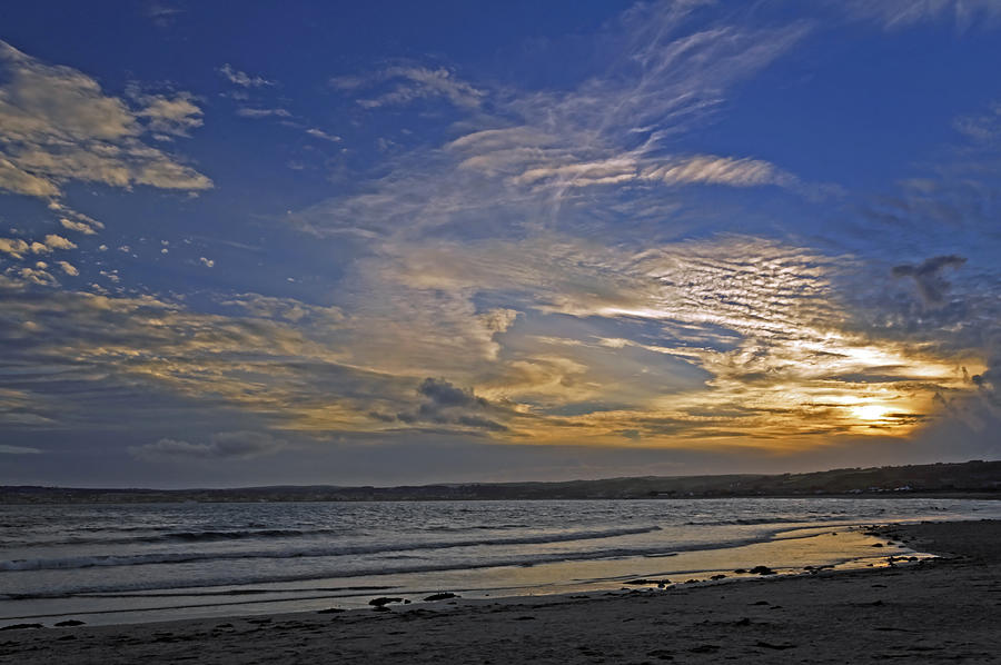 Sunset Over Penzance - Cornwall Photograph by Rod Johnson