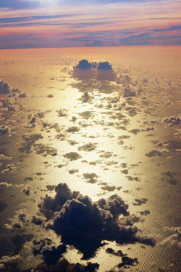 Sunset Over The Atlantic Ocean Photograph by Mark Williamson/science Photo Library