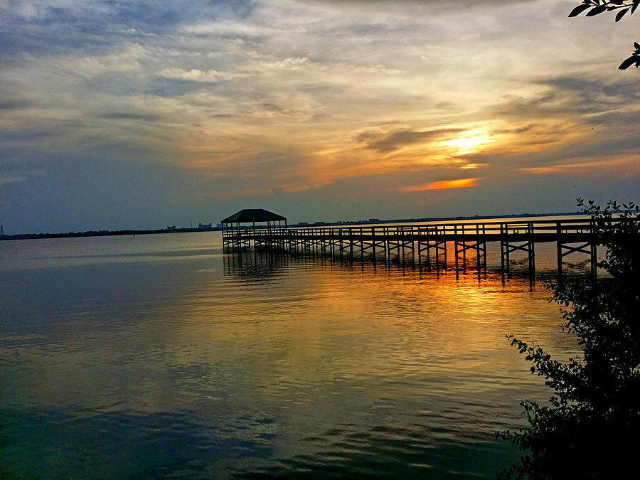 Sunset Over The Indian River Photograph