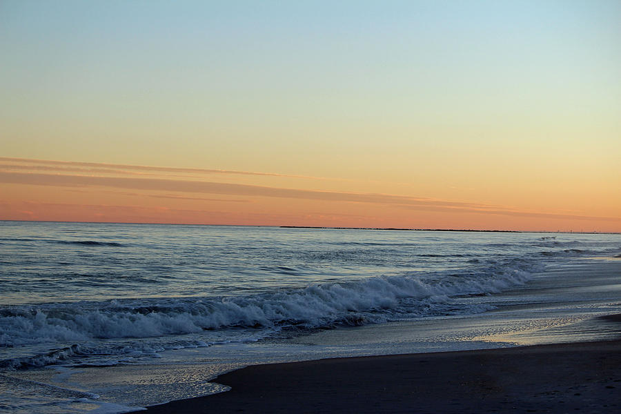 Sunset Over The Ocean Photograph by Cynthia Guinn