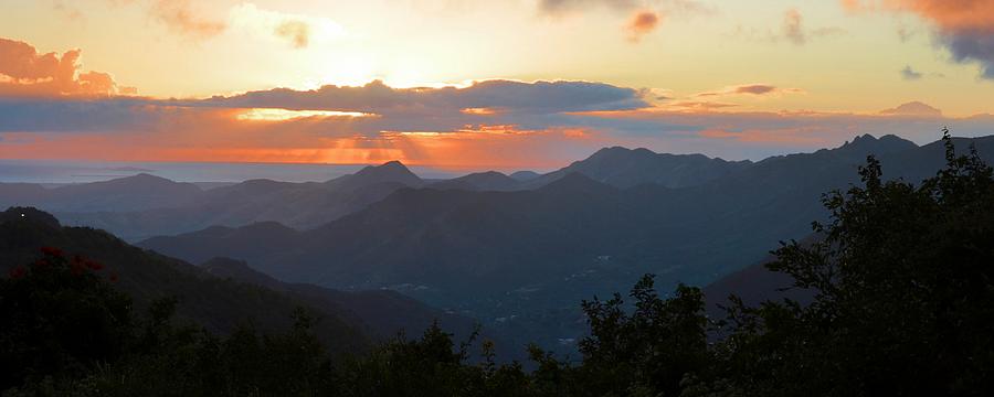 Sunset over the Sierra Photograph by Ricardo J Ruiz de Porras