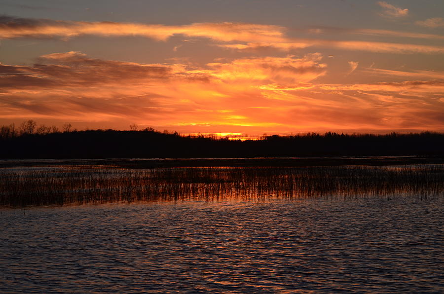 Sunset Over Tiny Marsh II Photograph by David Porteus