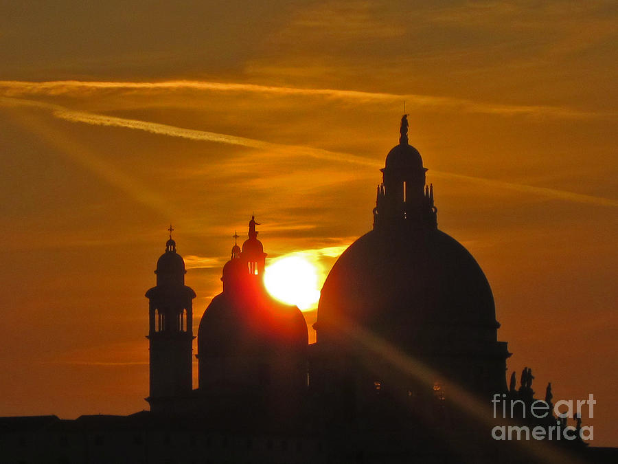 Sunset Over Venice Photograph by Marguerita Tan