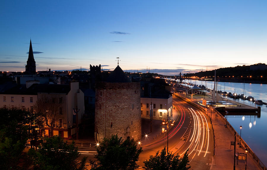 Sunset Over Waterford City, County Photograph by Panoramic Images
