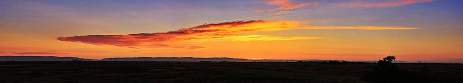Sunset Photograph - Sunset panoramic 1 by Dalan Swenson