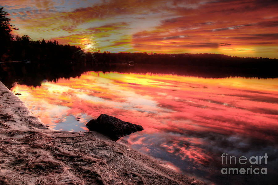 Sunset Photograph - Sunset Passion by Brenda Giasson