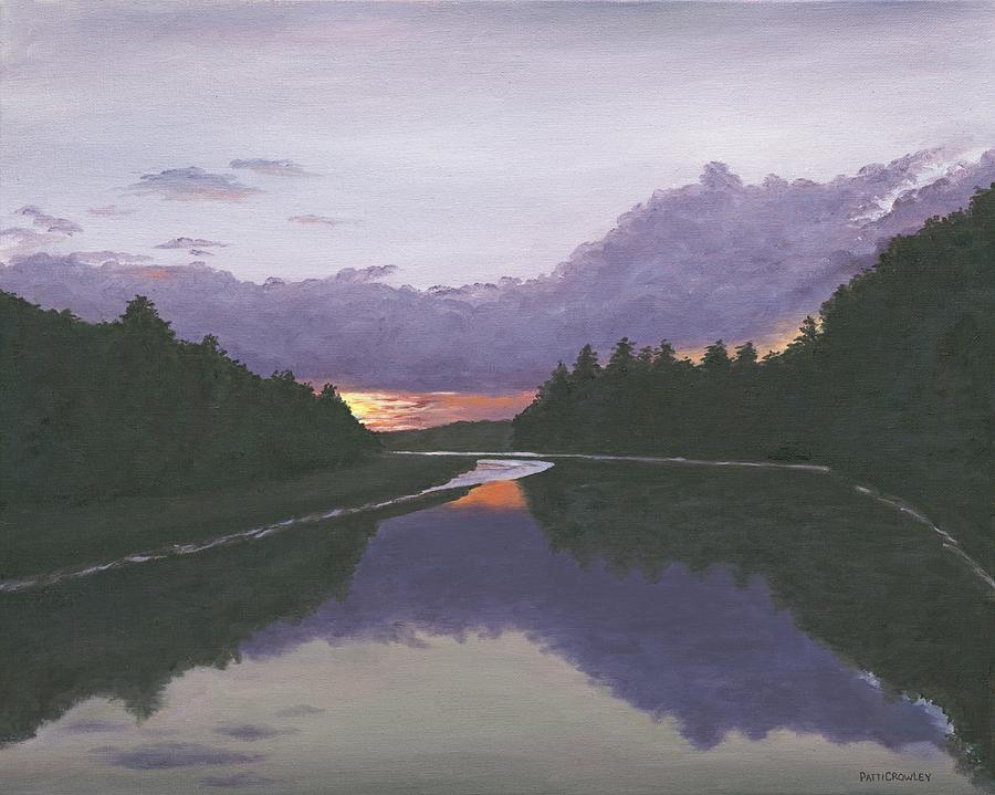 Sunset Painting - Sunset by Patricia Crowley